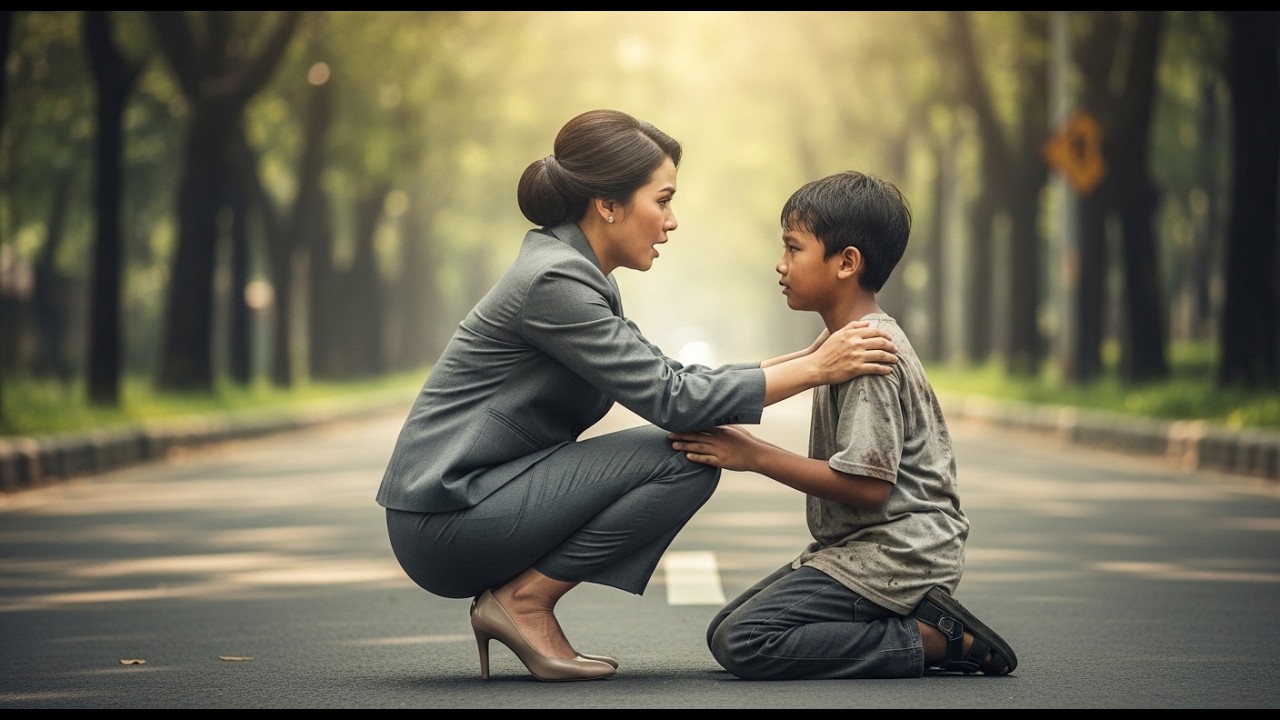 Wanita Miliarder Hina Bocah Pengemis di Depan Umum… Hingga Kalung Itu Membuatnya Terdiam
