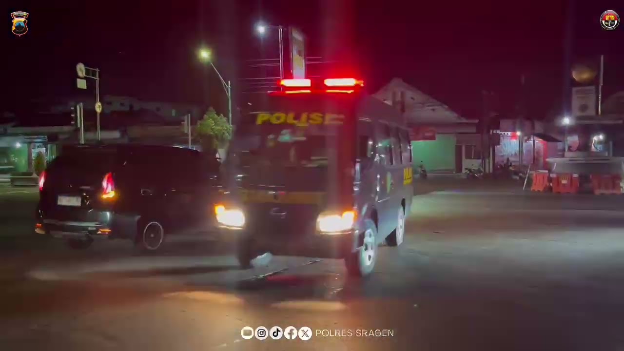 Patroli skala besar menjelang perayaan Natal 2025 