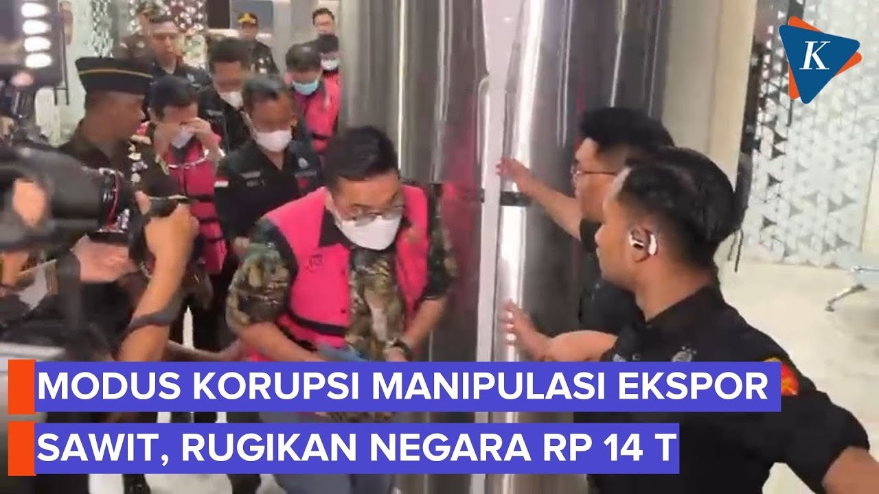 Rugikan Negara Rp 14 T, Begini Modus Korupsi Manipulasi Ekspor Minyak Sawit