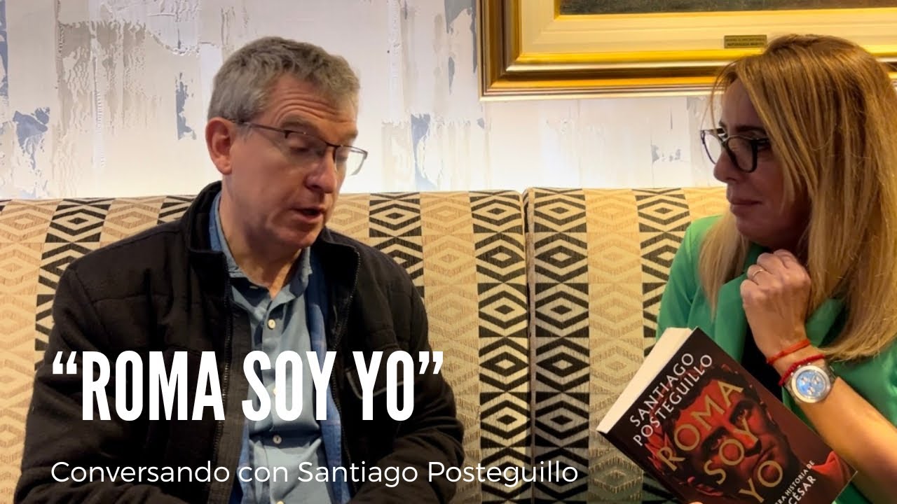 Conversación con Santiago Posteguillo autor de “ROMA SOY YO”