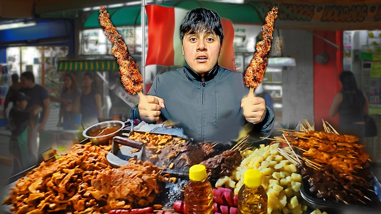 probando COMIDAS CALLEJERAS EN AYACUCHO - PERU😱