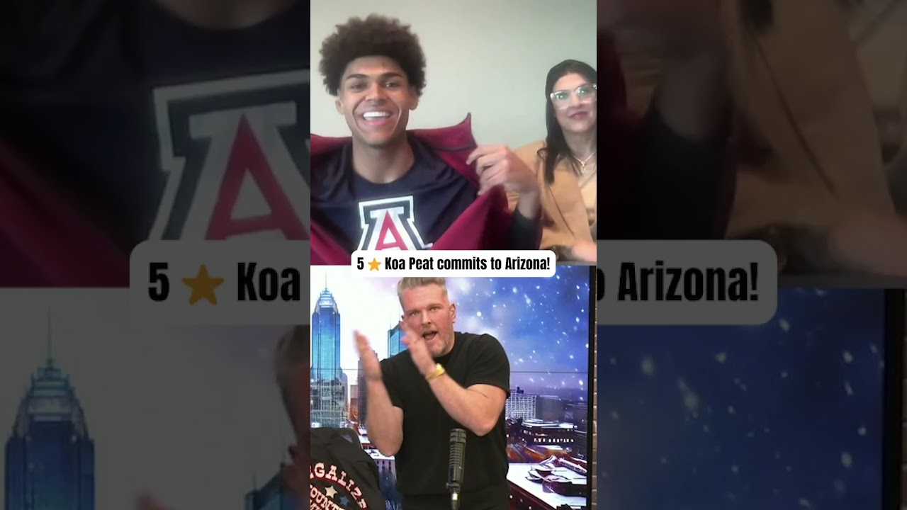 Koa Peat makes his commitment on McAfee ⭐️
