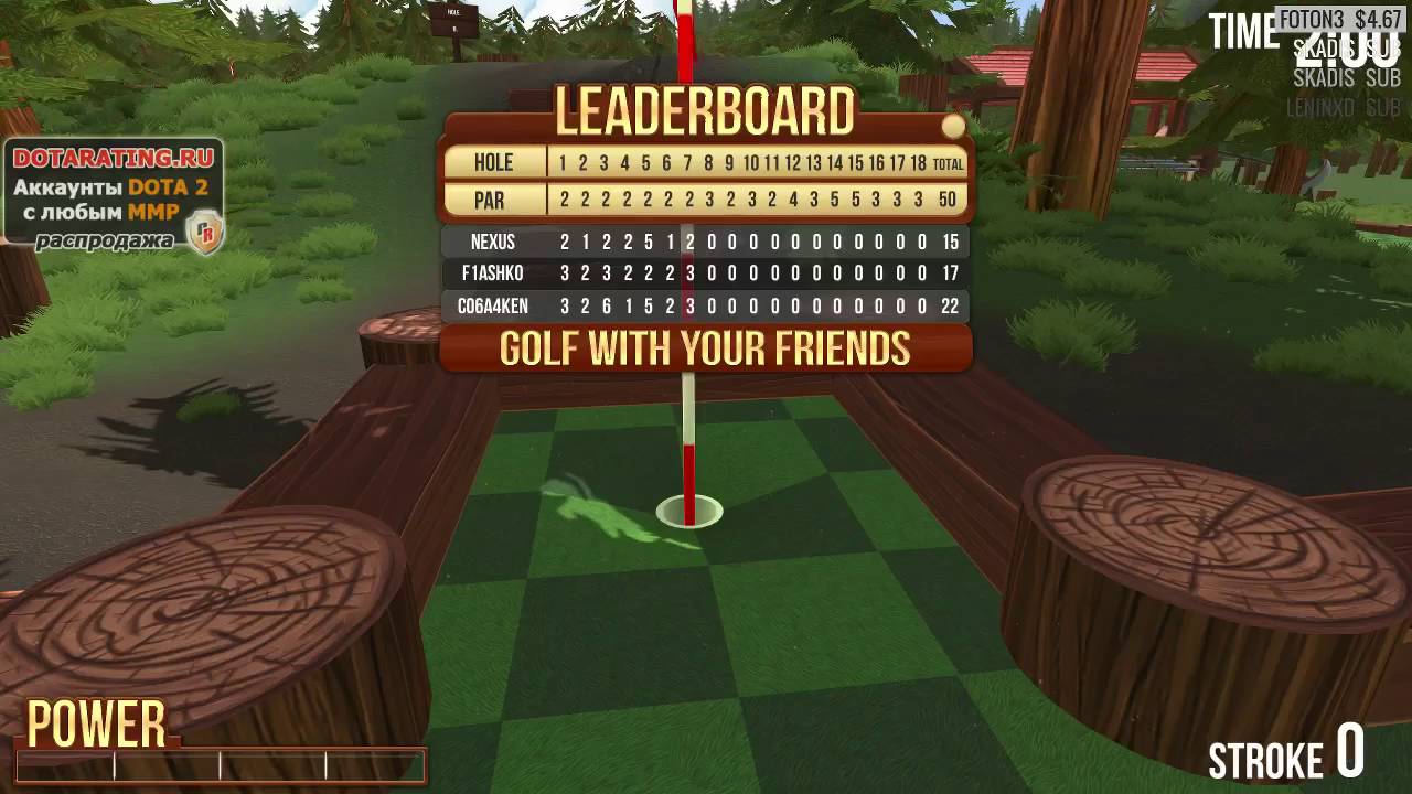 [1/7] 08.07.2016 Nexus Stream. Golf with your friends
