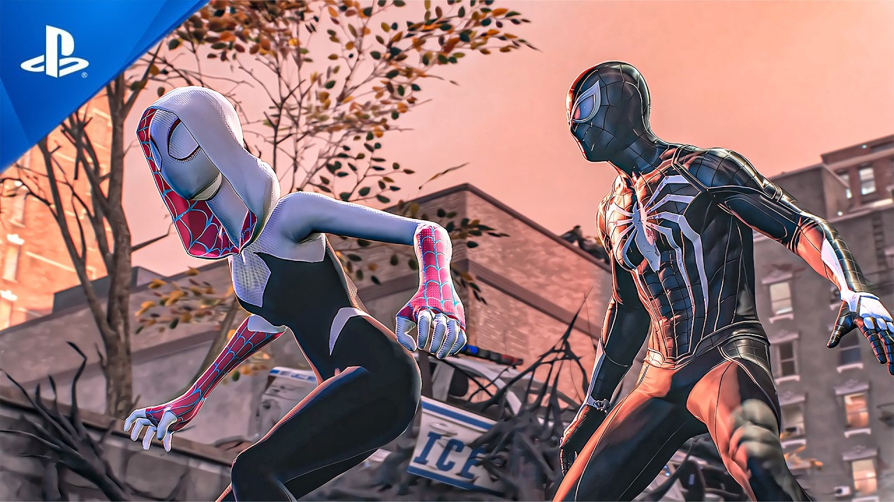 Black Classic с комбо Spider Gwen NG+ Встречайте Венома 4K Ultra HD 60 FPS