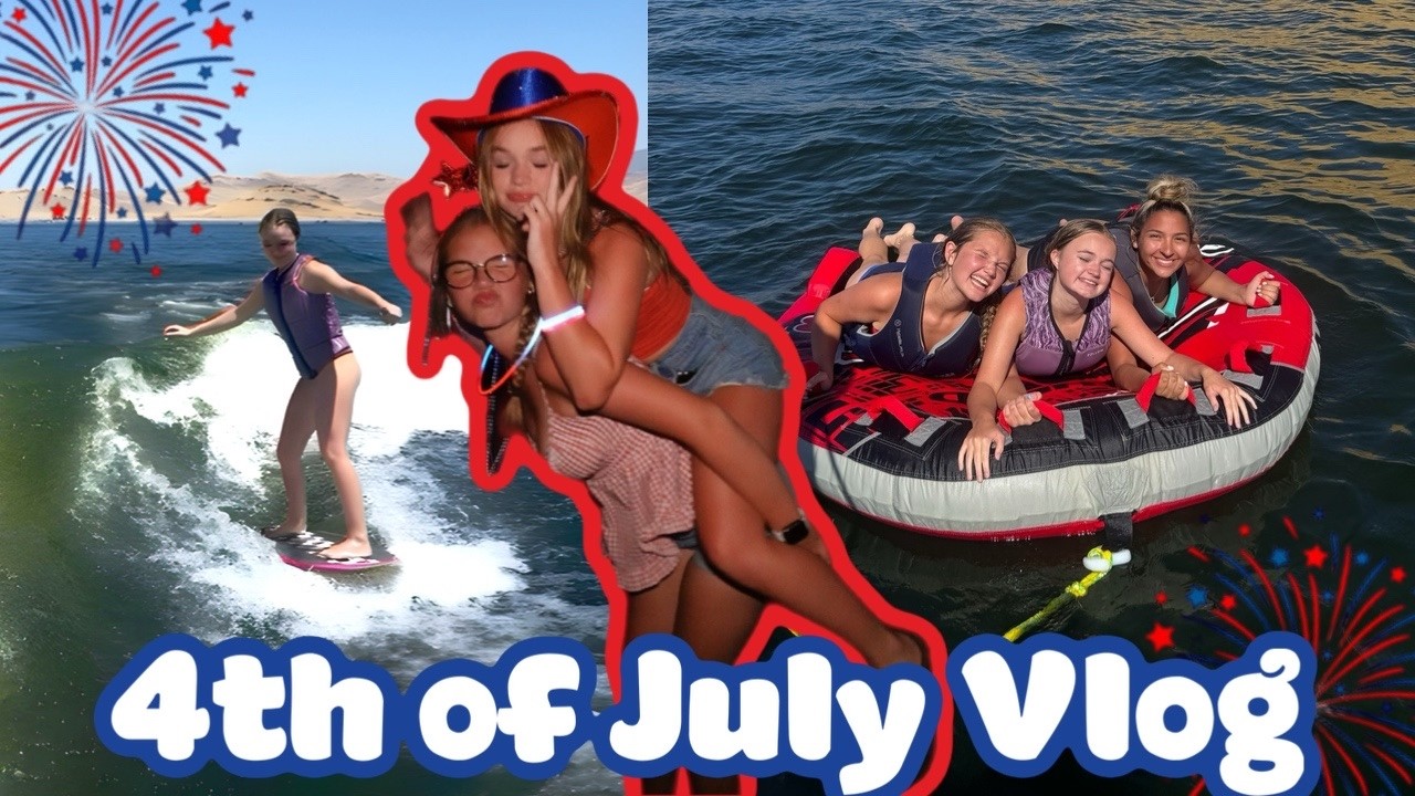 My 4th of July VLOG! ❤️🤍💙