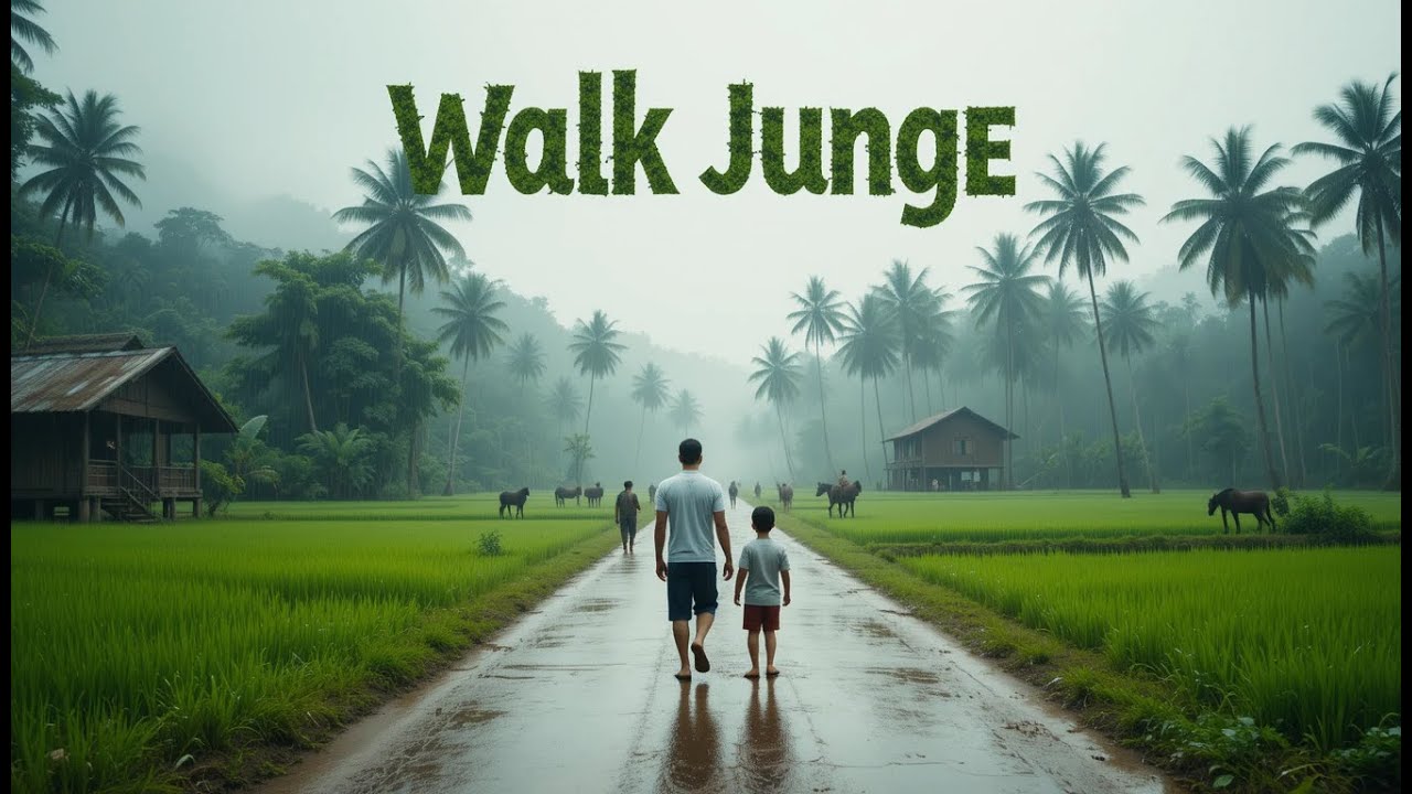 Jungle Walk Challenge &ndash; No Gear, Just Me #MinimalWalk #NatureTest #JungleSurvival
