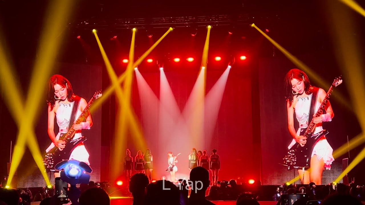 aespa - Intro VCR + Girls 4K Fancam @ aespa World Tour SYNK: HYPER LINE Los Angeles (8/13/23)