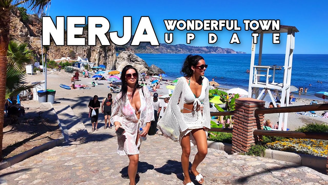 Nerja Spain Wonderful Town May 2025 Update Burriana Beach Costa del Sol | Axarquía | Málaga [4K]