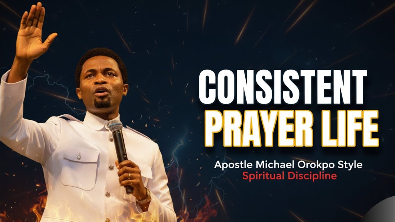 HOW TO TRAIN YOURSELF TO PRAY CONSISTENTLY EVERYDAY || APOSTLE MICHAEL OROKPO 