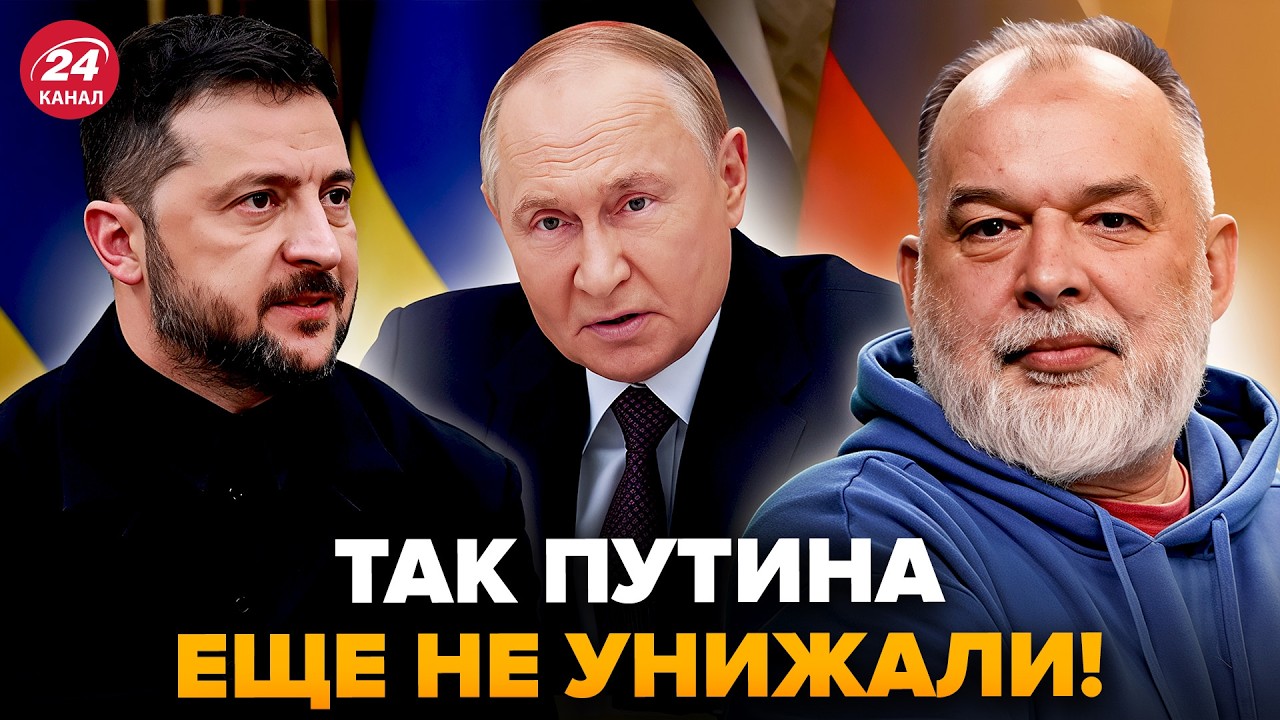 🔥ШЕЙТЕЛЬМАН: Зеленский ЖЁСТКО РАЗМАЗАЛ Путина! Элиты ВОЮТ: дроны ЖАХНУЛИ ТАМ, где Кремль НЕ ЖДАЛ