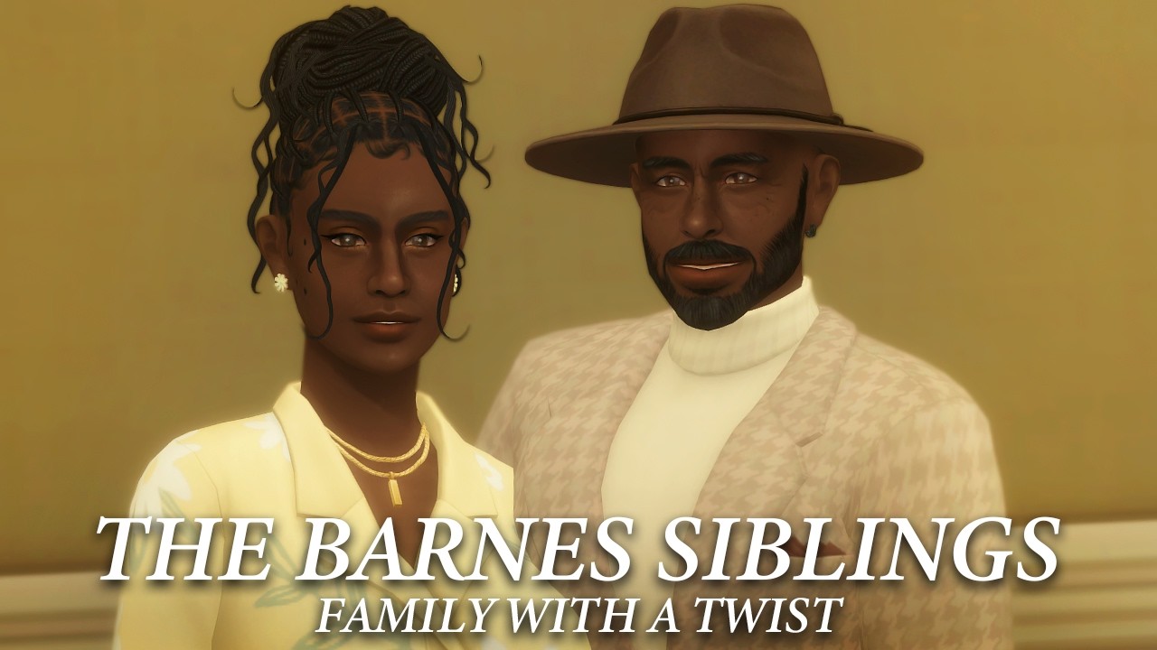 The Siblings Who's Parent's Left After A Scandal (Sims 4 Create A Sims)