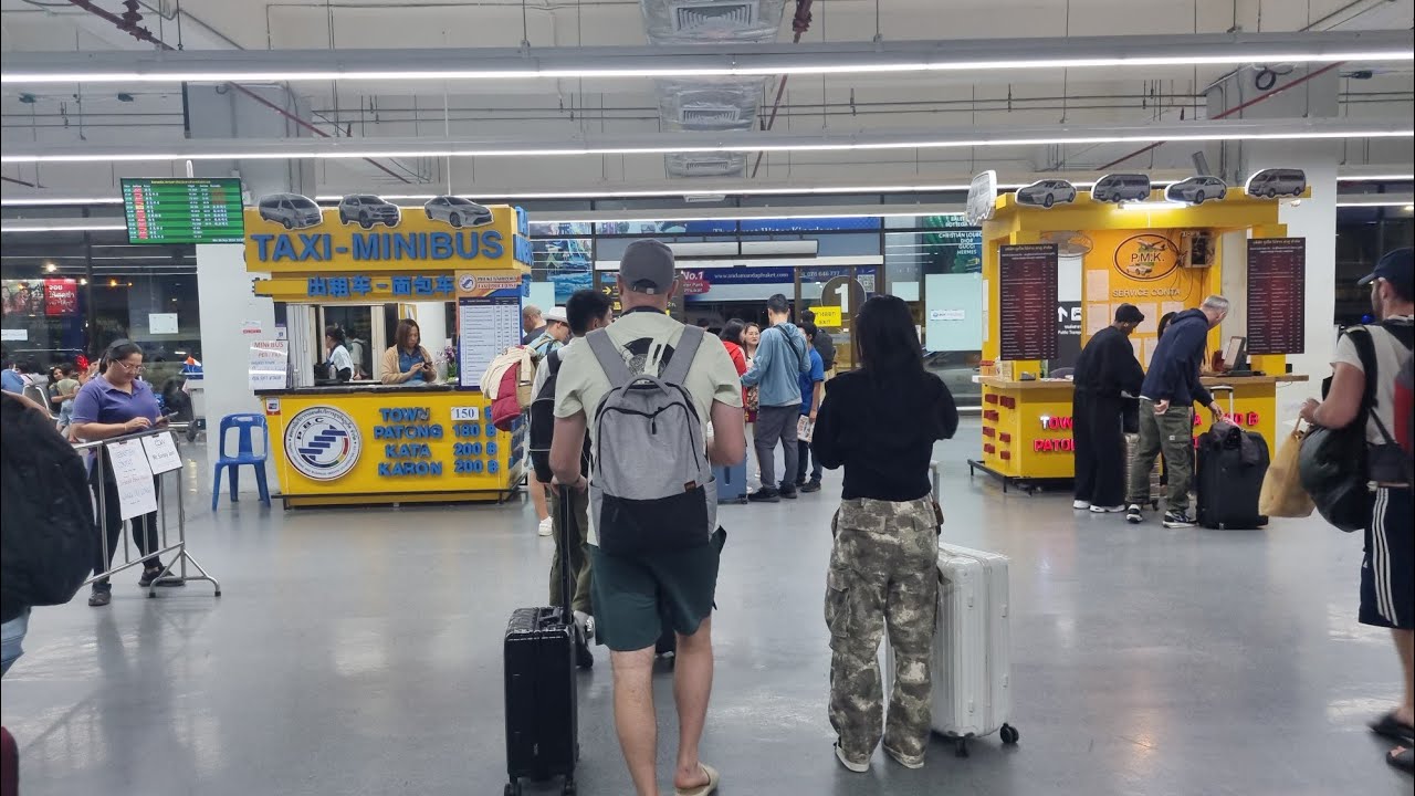 Arrived - Phuket International Airport, Thailand