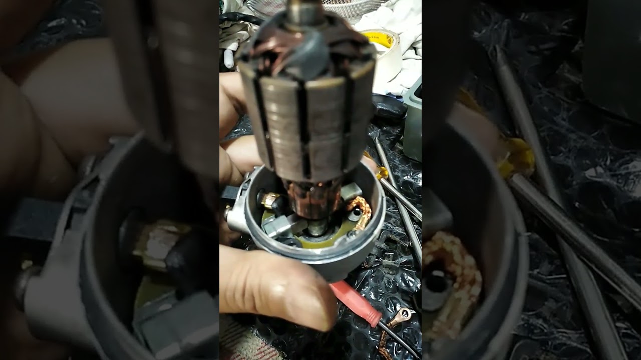 GY6 Starter Motor, Replace Carbon Brush