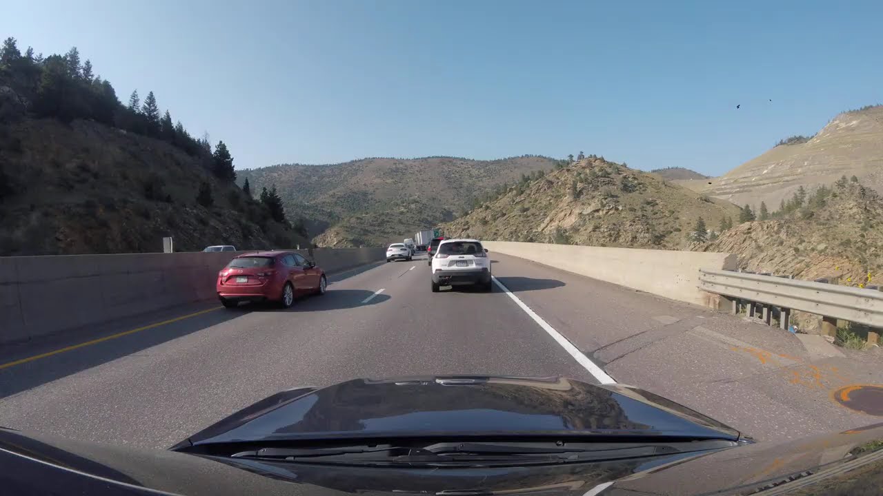 Denver CO to Eagle CO timelapse drive
