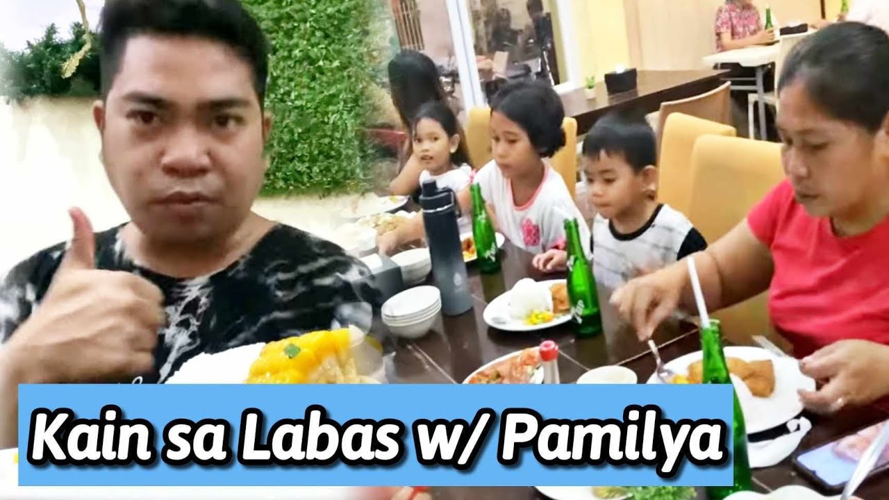Kain sa Labas w/ de pamilya , bday celeb kasama sila/MarengMarVlog