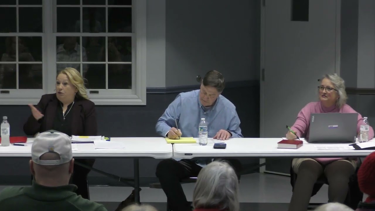 December 29, 2025: Deerfield Township End of Year Trustee Meeting