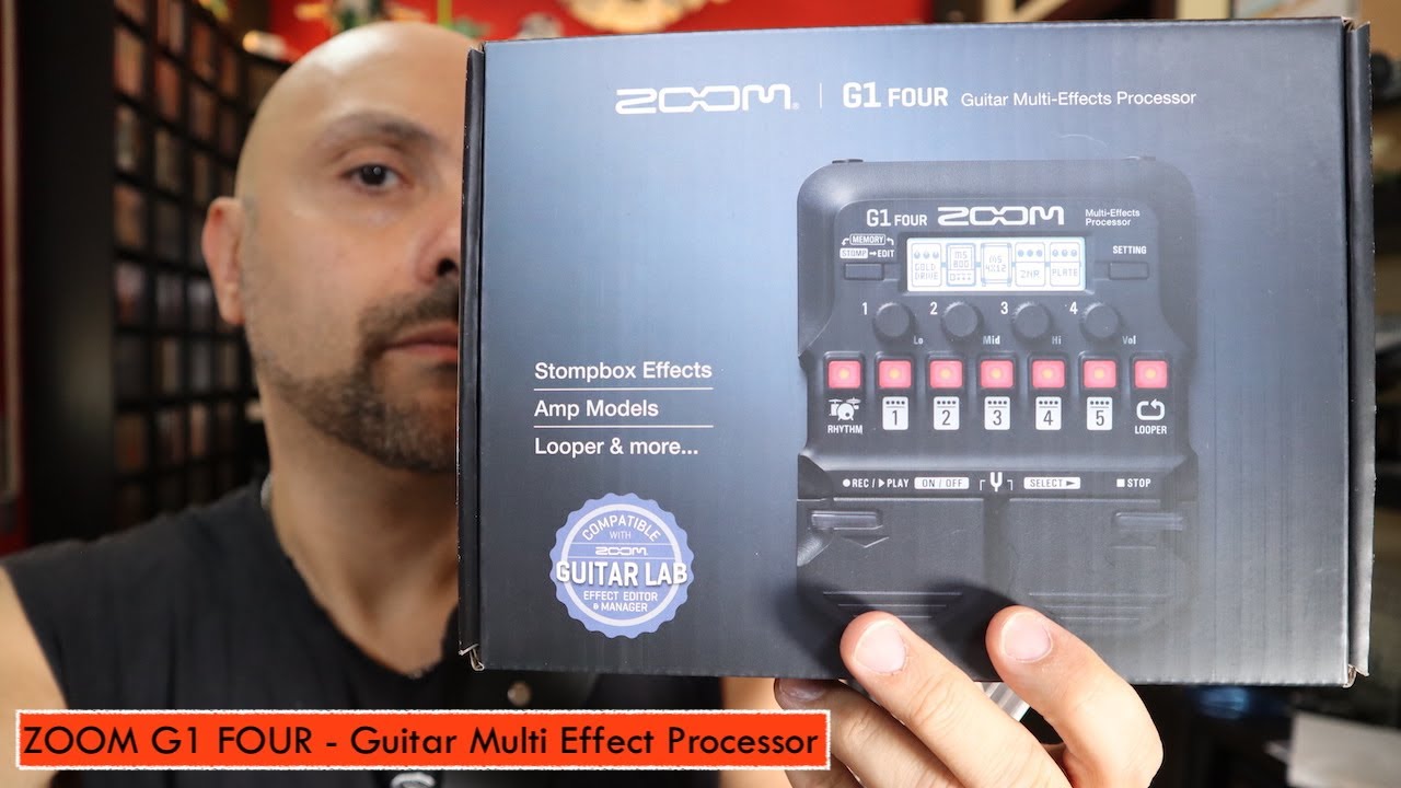 ZOOM G1 FOUR - Guitar Multi Effect Processor