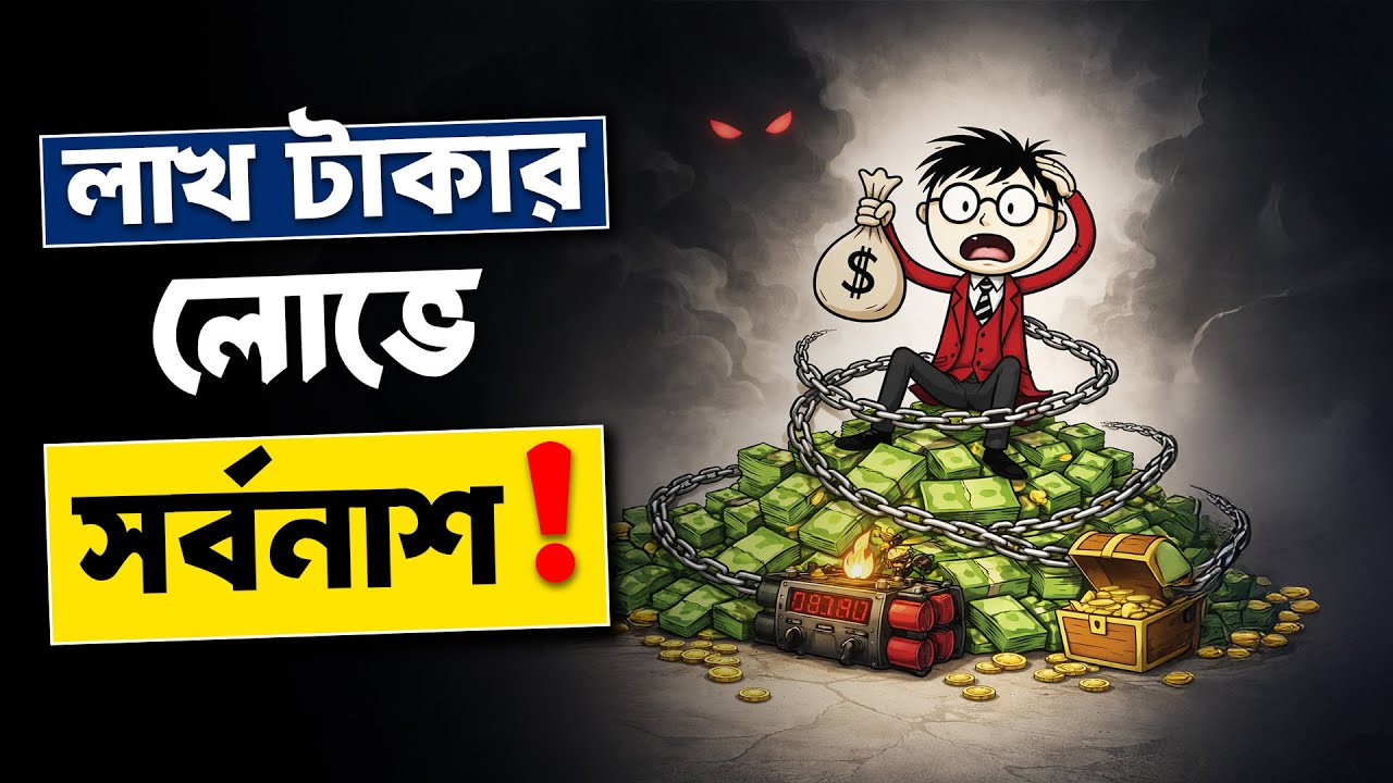 লাখ টাকা ইনকামের লোভ যেভাবে এটা আপনাকে চুপচাপ ধ্বংস করছে  |MotivBD |Bangla Motivation video
