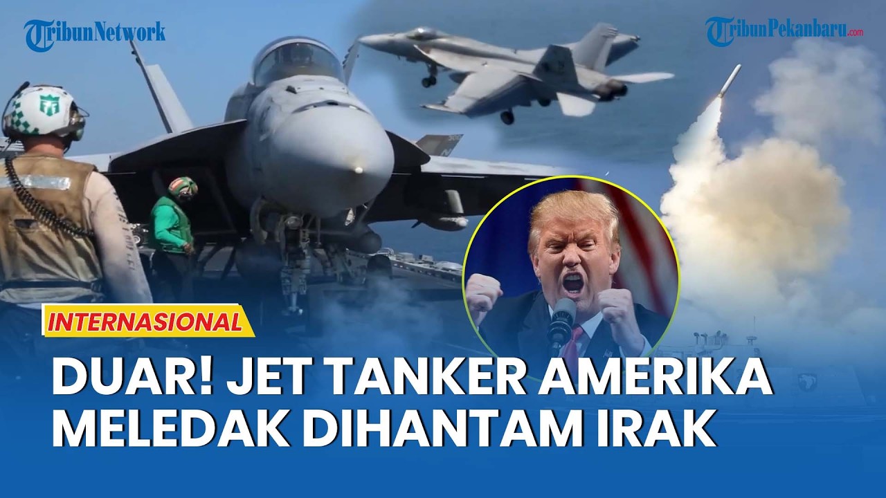 Sistem Keamanan Udara Iran Hantam Jet Tanker Amerika, CENTCOM Akui Jet Mereka Hilang, Bukan Meledak