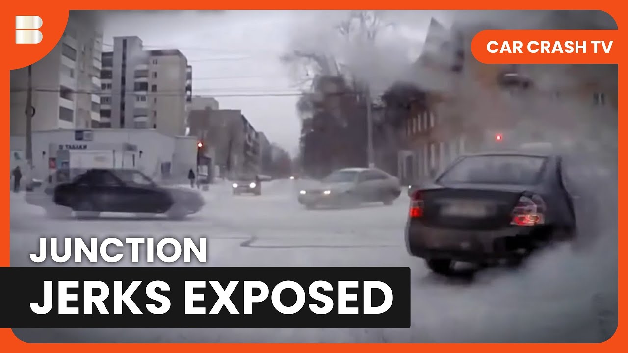 Dash Cam Crashes Junction Jerks Red Lights | Car Crash TV