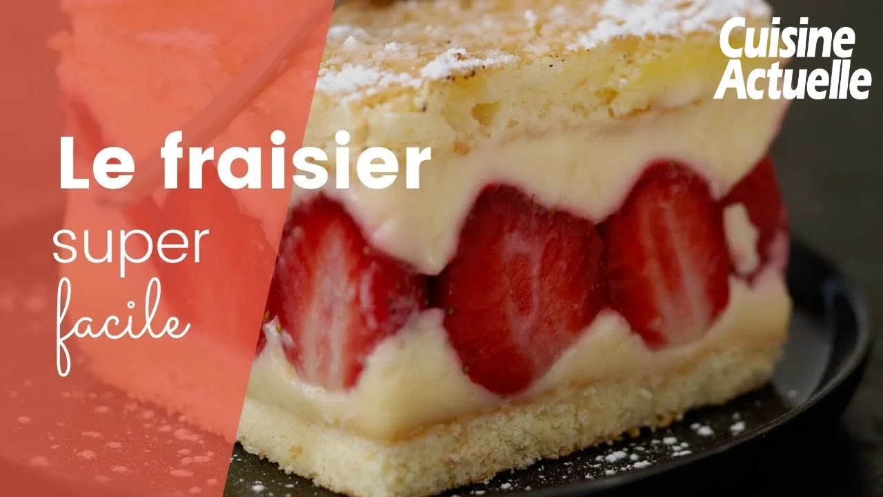 Fraisier Facile 🍓 &ndash; Le Dessert Star du Printemps &agrave; R&eacute;aliser Chez Soi !