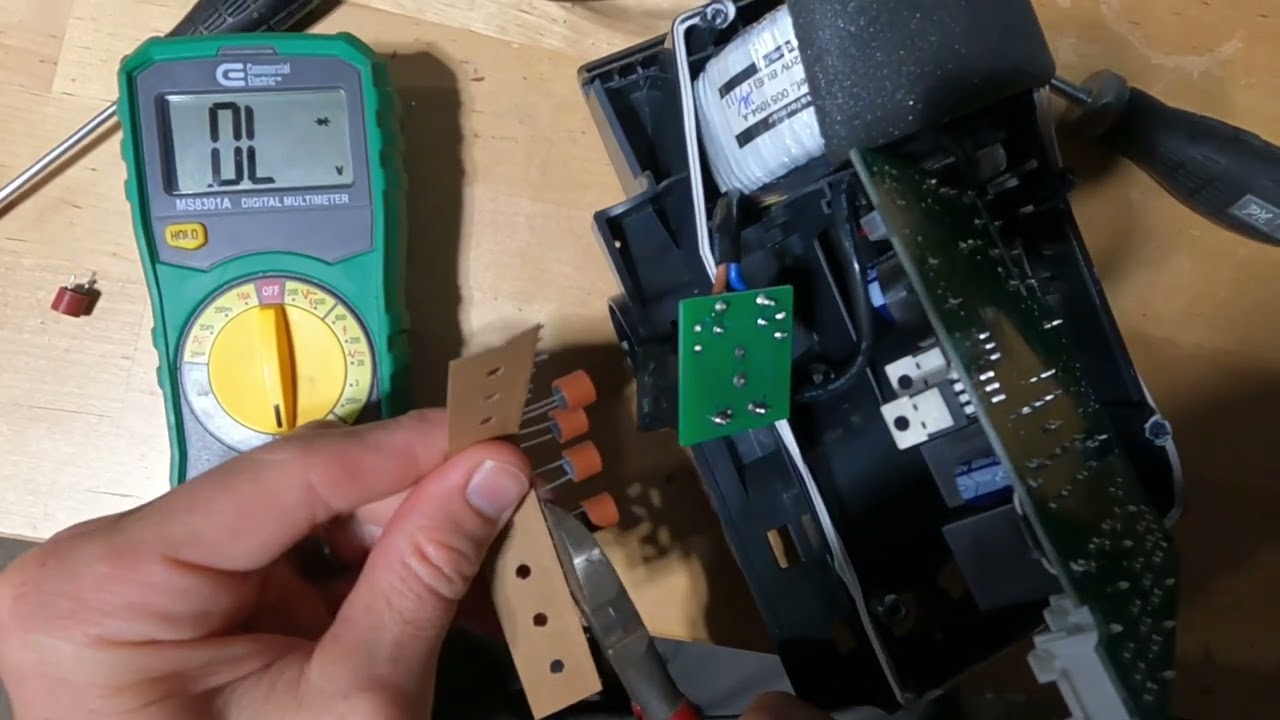 How to fix Linak CB6050-00 hospital bed control board Hill-Rom/Medline after power surge