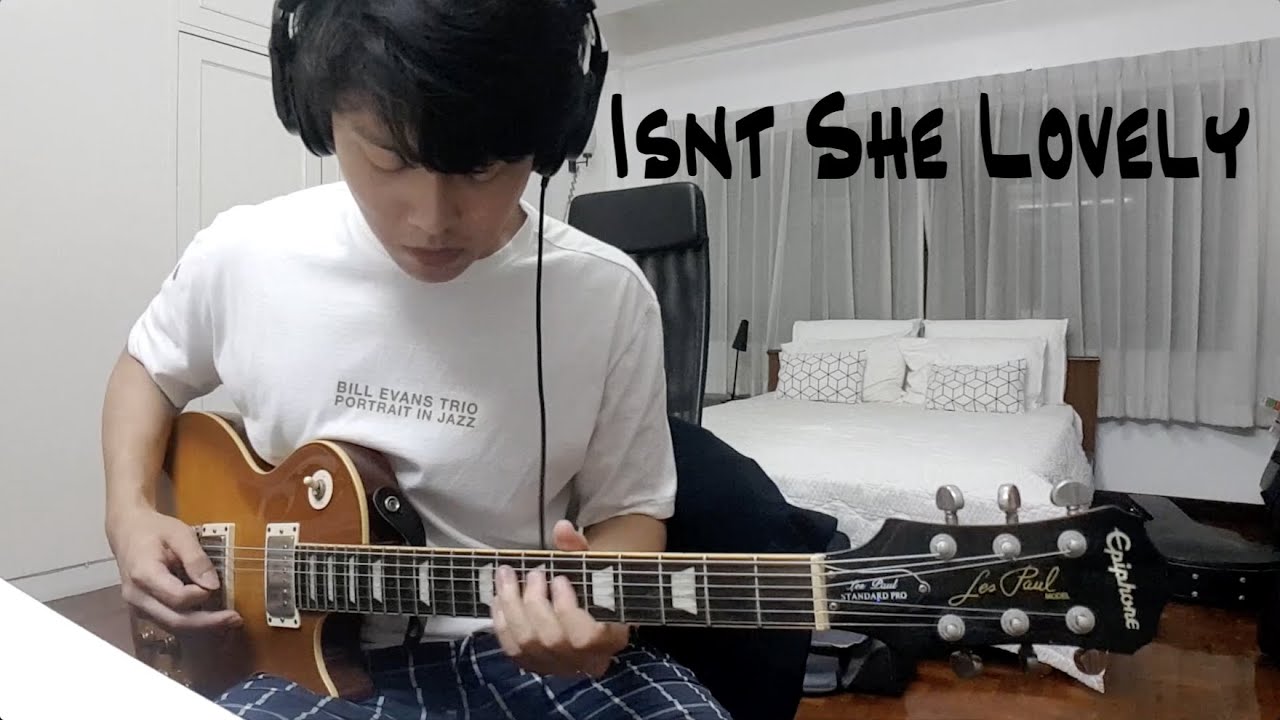 Isn't She Lovely - Guitar Improvisation