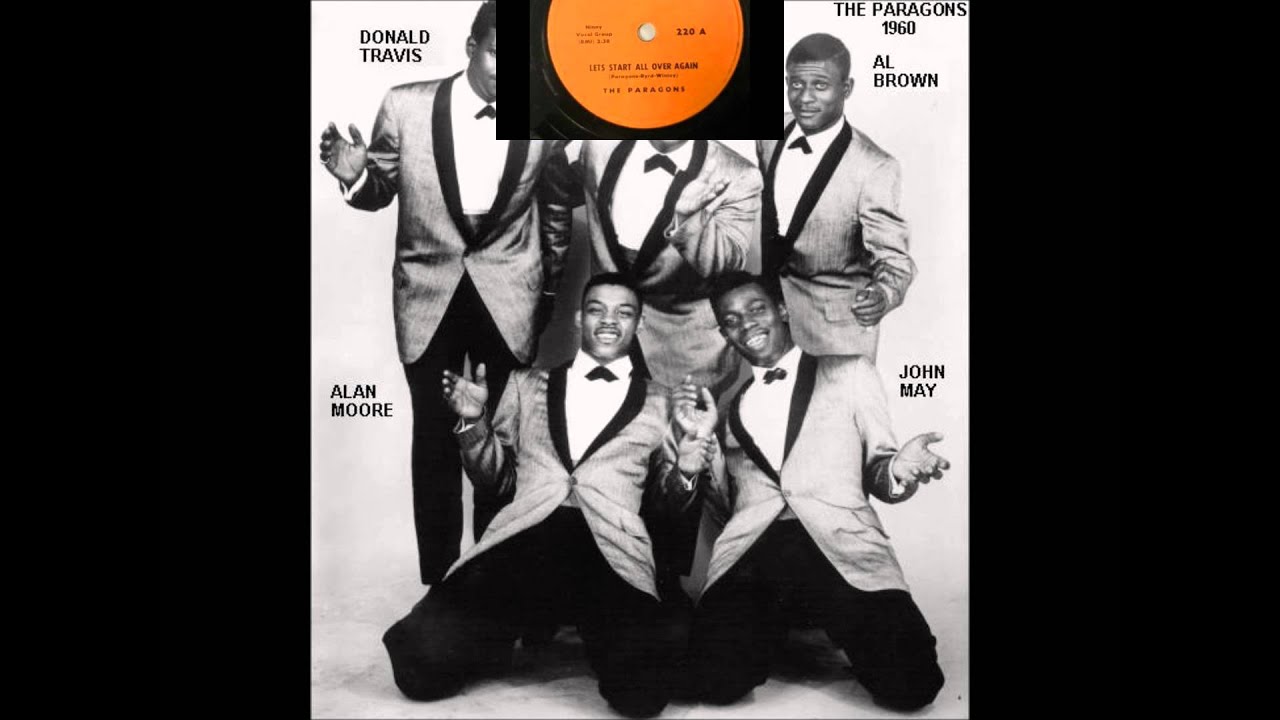 Paragons - Let's Start All Over Again / Stick With Me Baby - Winley 220 - 1957