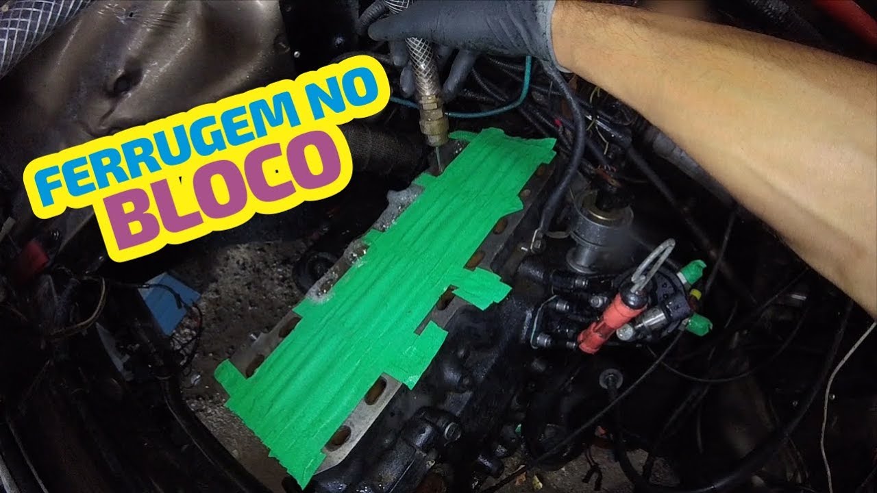 TIRANDO FERRUGEM DO BLOCO | DCV