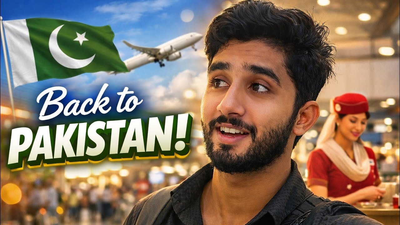 |Finally Back To Pakistan 🇵🇰 Airport Pe Kya Hua| Ducky Or Rajab Se Meetup