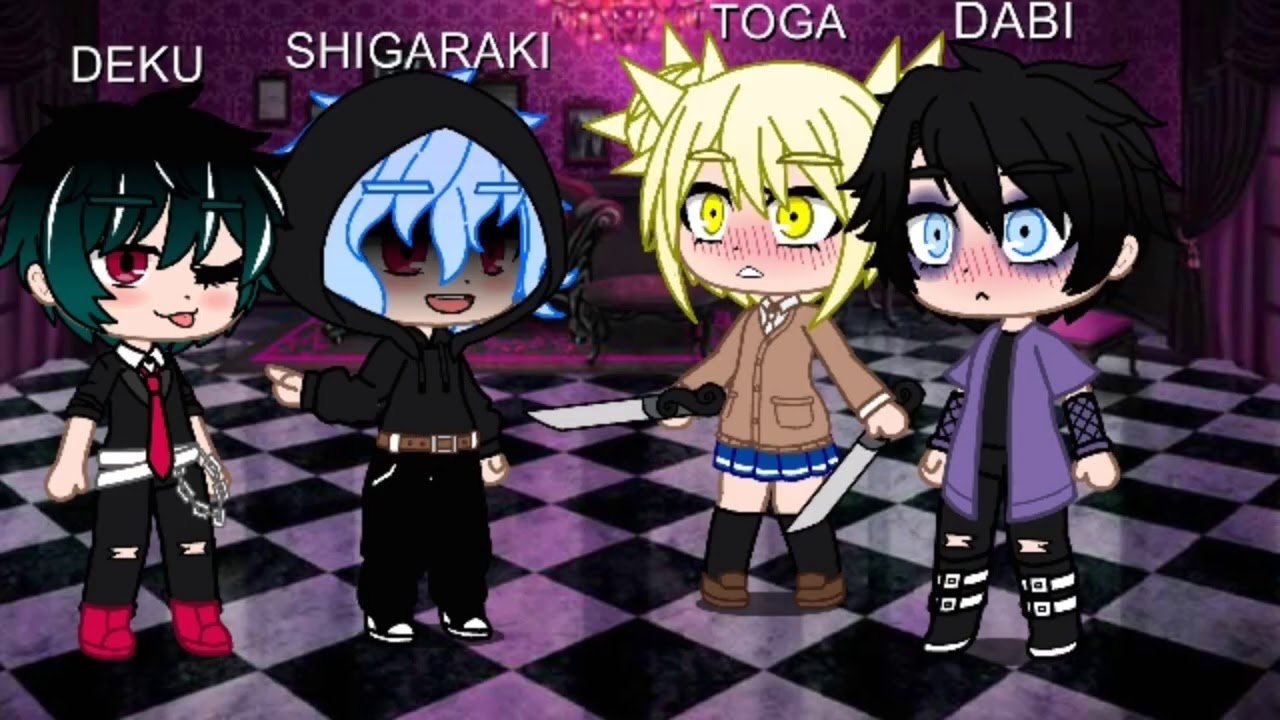 HOUSE OF MEMORIES GACHA CLUB VILIAN DEKU/VILÃO DEKU