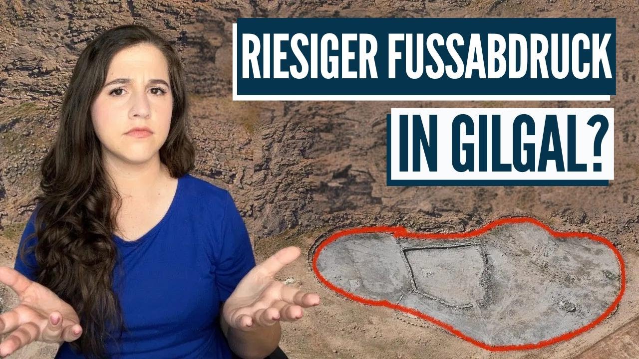 DER FUSSABDRUCK, DER ISRAEL SCHOCKIERTE! Biblische Archäologie mit Aline in Israel