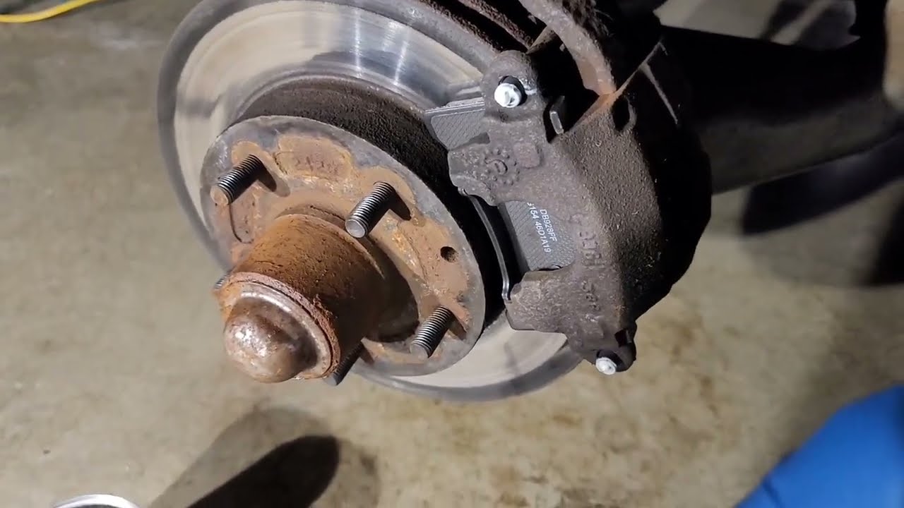 1986 IROC-Z front brake pads install