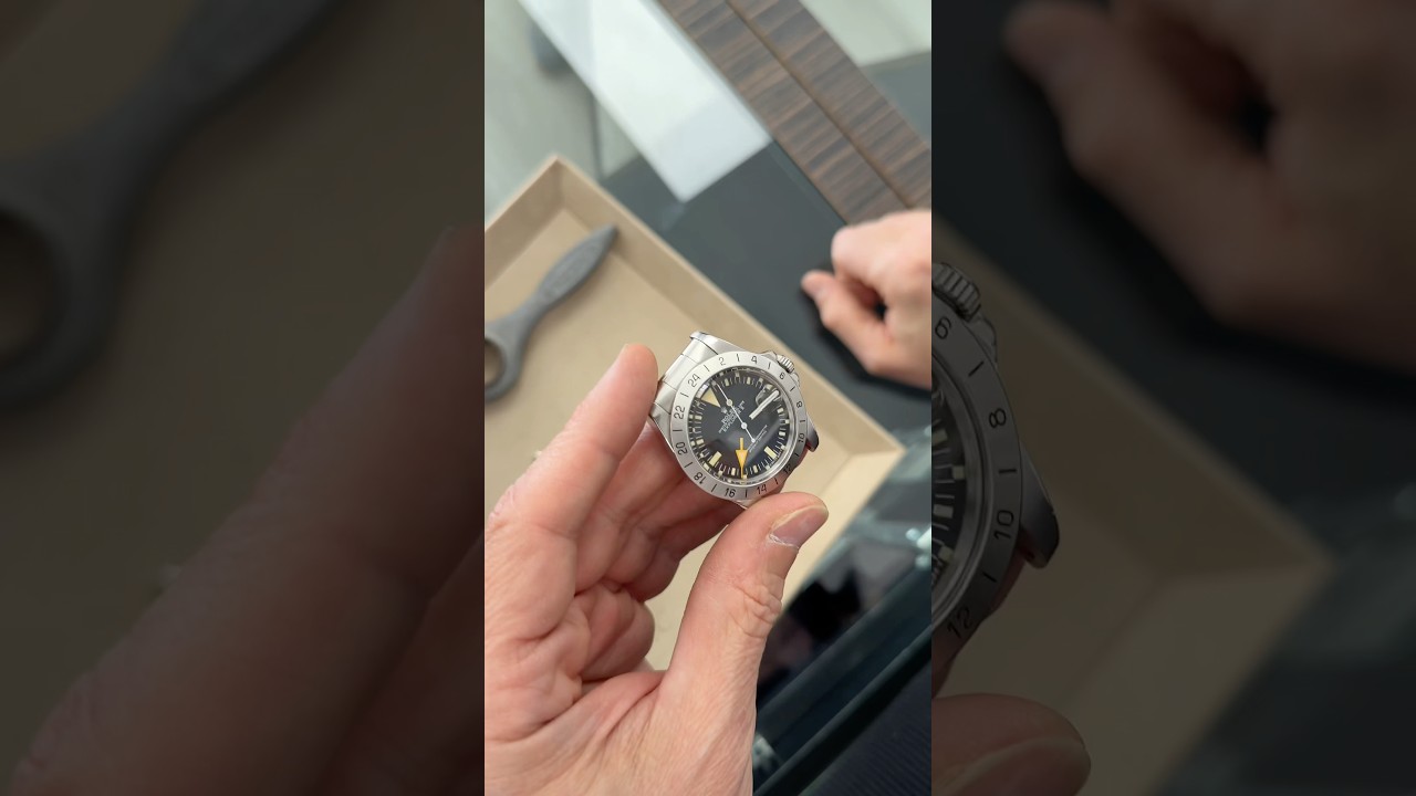 Разбираем винтажные часы Rolex Explorer 2 1655 года с оранжевой стрелкой в ​​идеальном состоянии ...