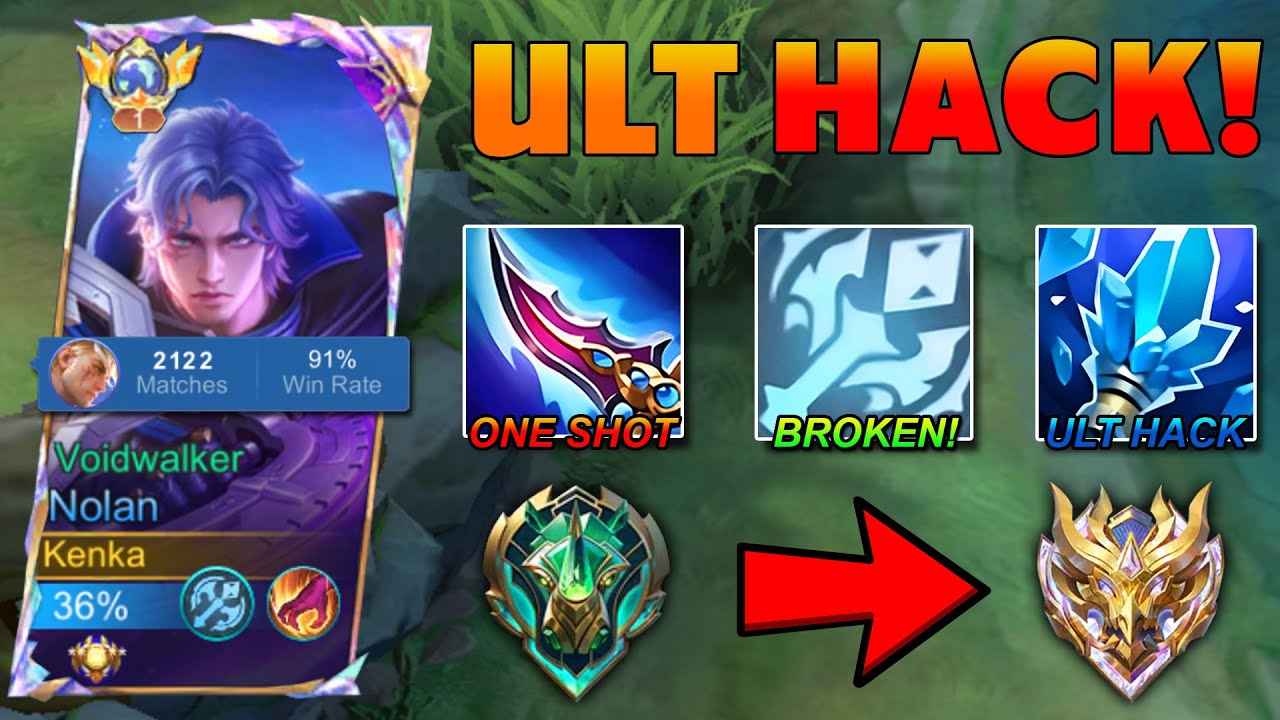 FINALLY!! BEST NOLAN FULL DAMAGE BUILD FOR JUNGLE IN RANK! (99.9% BROKEN🔥)