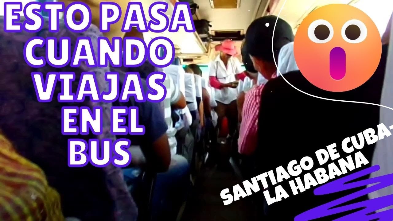 Así es viajar de Santiago de Cuba a La Habana en bus. @marilorac_oficial