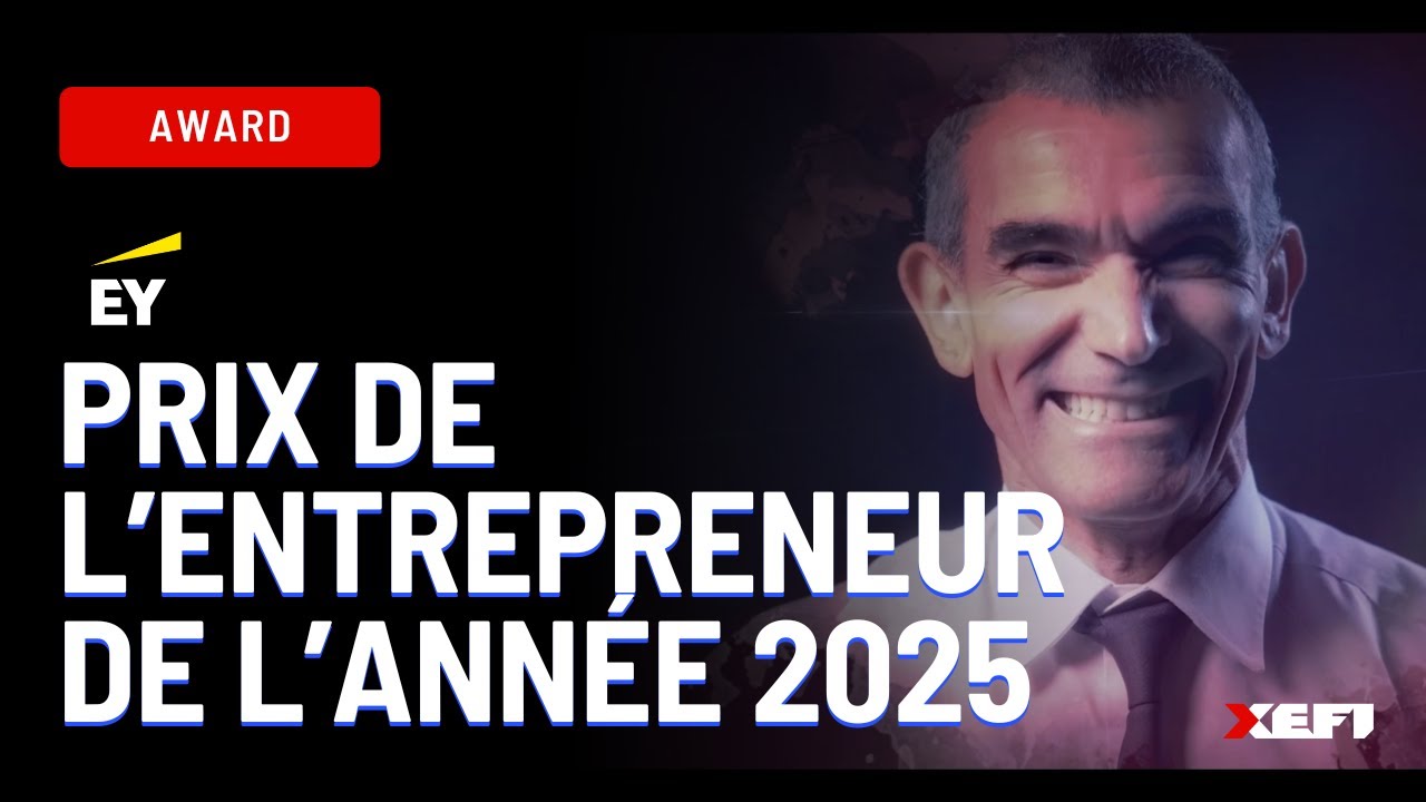 PRIX EY, XEFI reçoit le prix de l'entrepreneur de l'année 2025 en région ARA