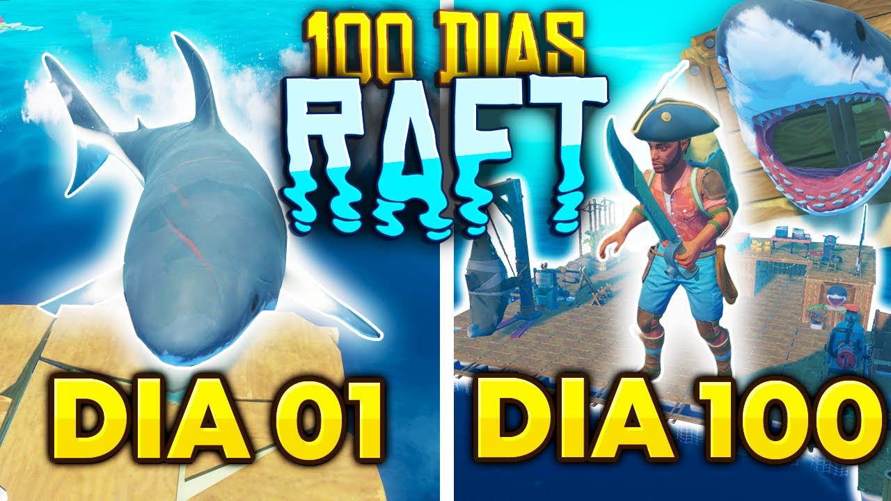 SOBREVIVI 100 DIAS ZERANDO RAFT - O FILME COMPLETO