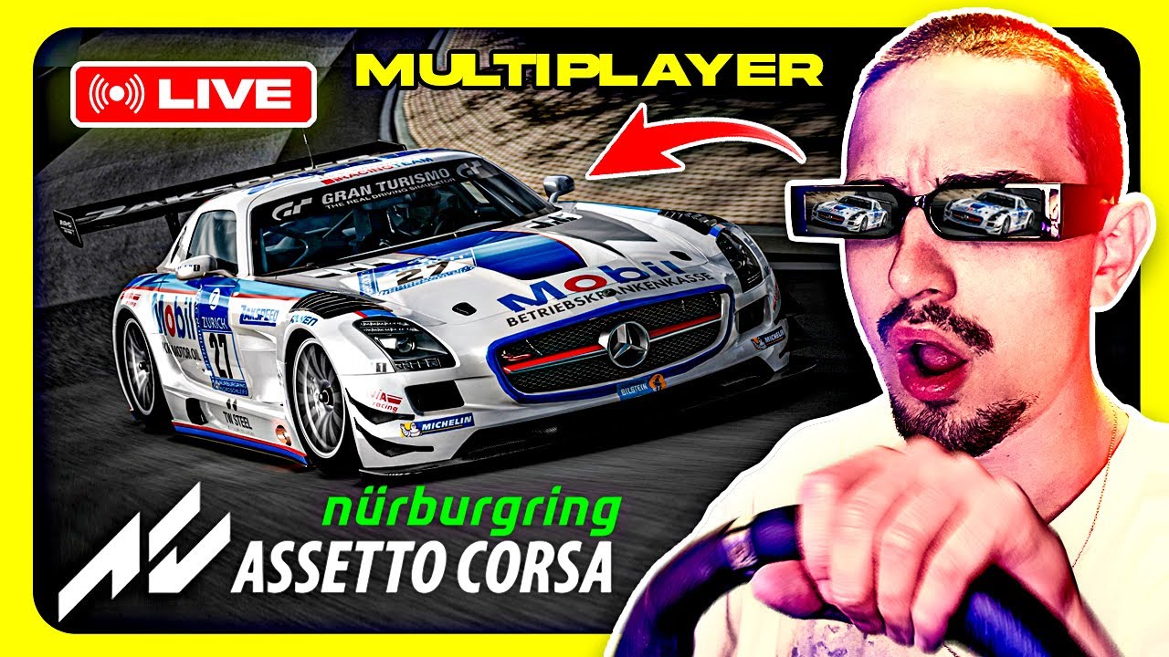 🔴 ASSETTO CORSA GT3 a tak ďalej! 🚘 NAŽIVO!