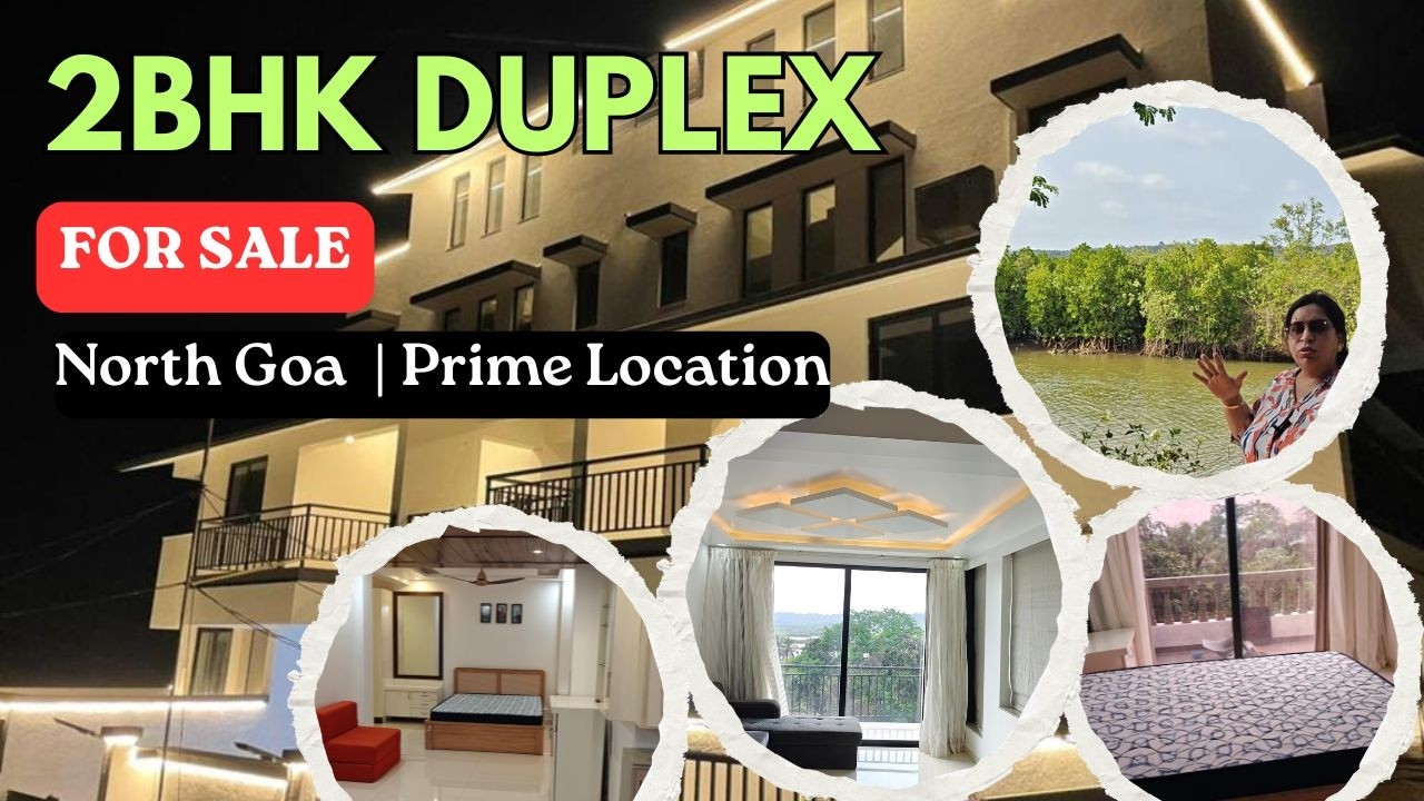 2BHK Duplex Lake View Apartment with Pool for Sale in Goa | Near Panjim |#shribalajipropertiesgoa