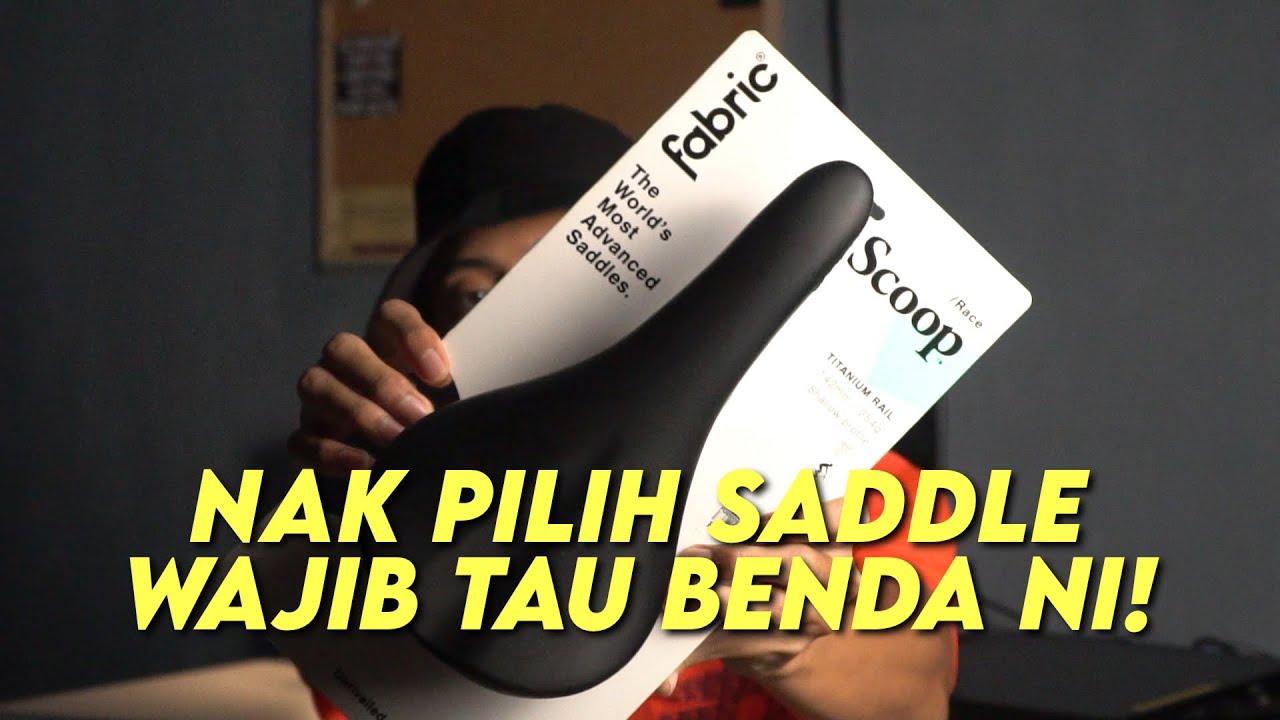 TIPS PILIH SADDLE BASIKAL LEBIH SELESA - TAK PERLU YANG MAHAL PUN