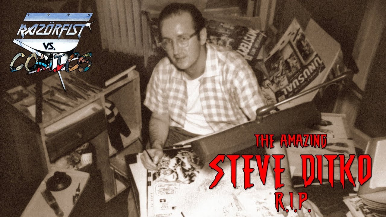 The Amazing STEVE DITKO (R.I.P.) - Razör vs. Comics