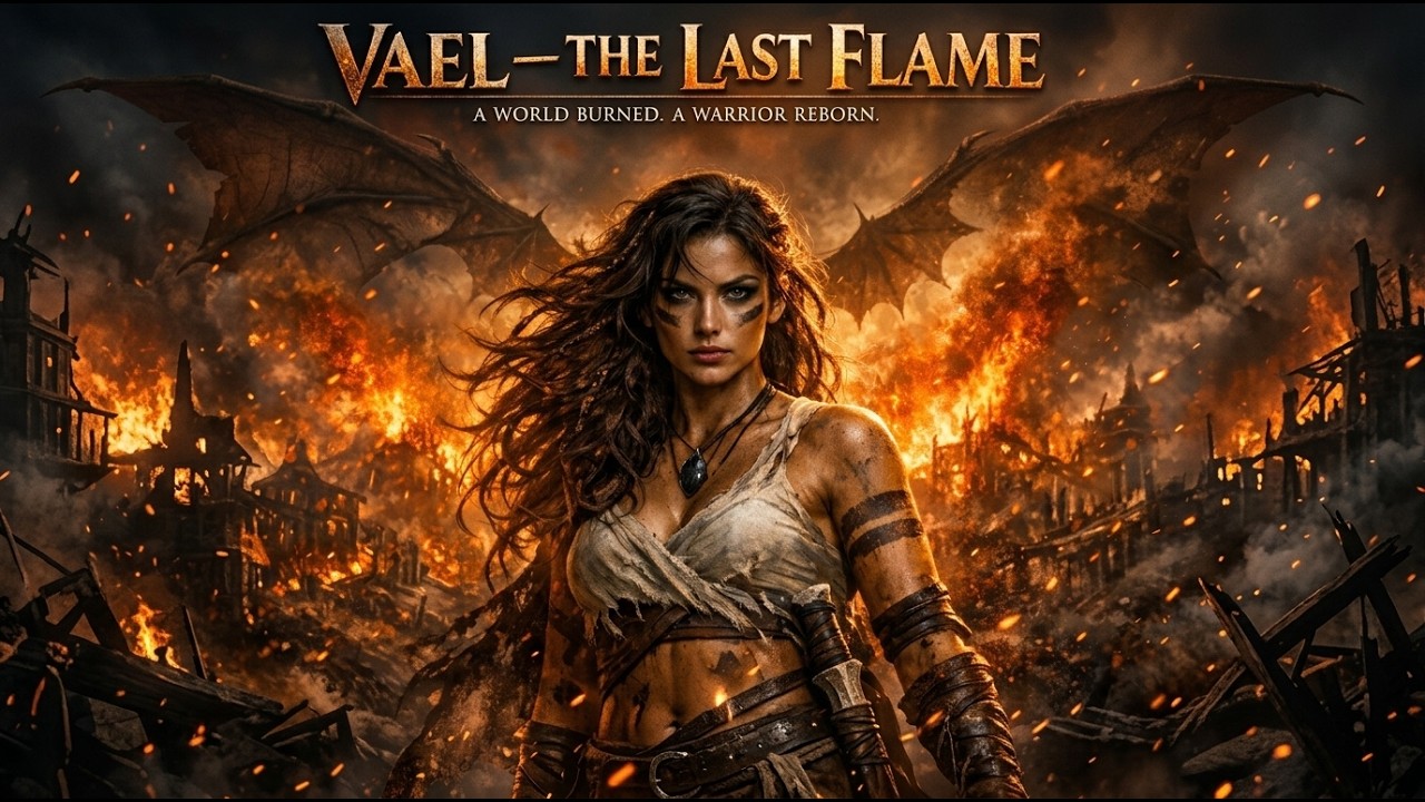 VAEL: THE LAST FLAME | A World Burned. A Warrior Reborn | Survival Epic | Full Movie | 4K