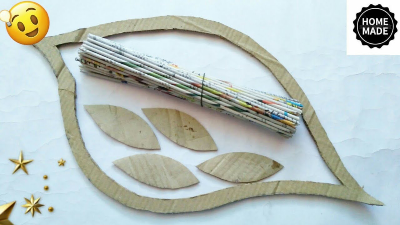 Best out of waste craft ideas | Newspaper craft ideas | best use of old newspaper | #HMA467