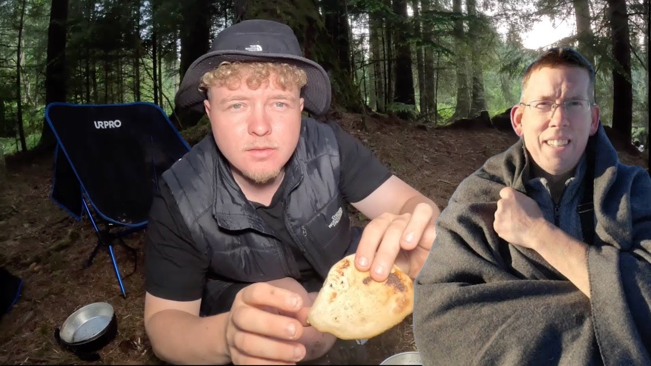 Outdoor Boys - Bread Making in The Forest : Wild Camp #6