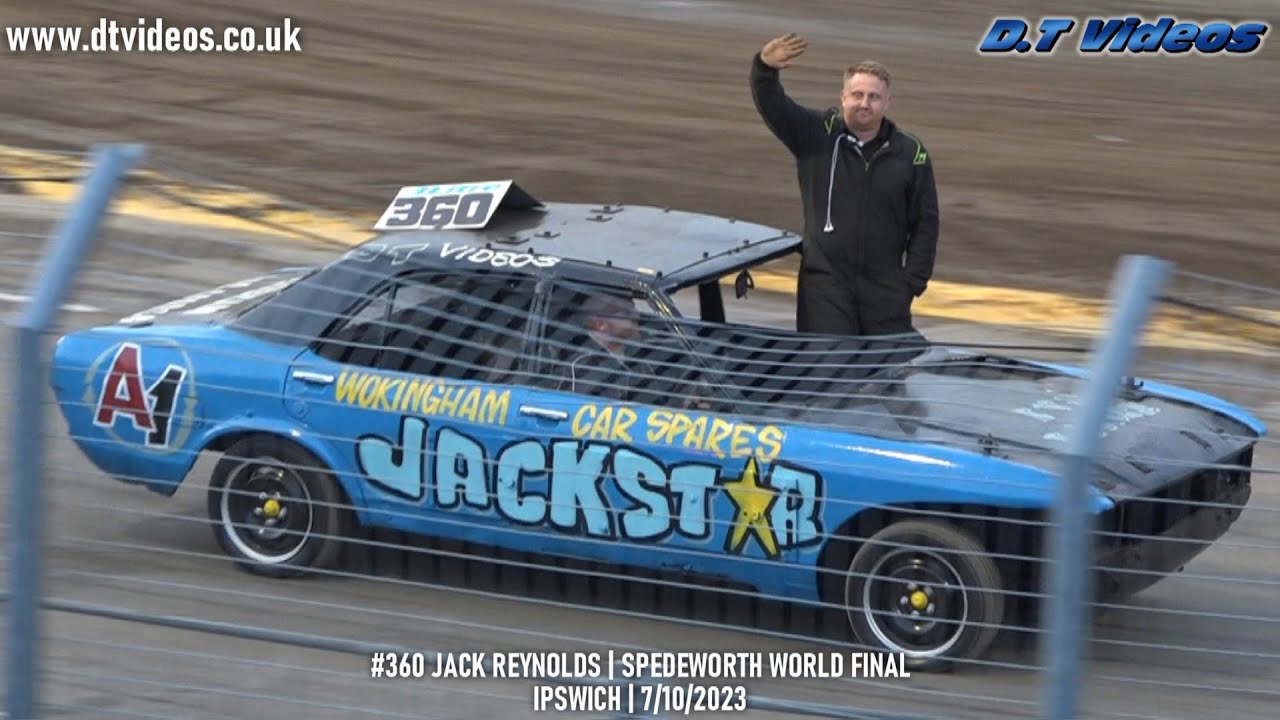 360 Jack Reynolds l | World Final Banger Racing | Ipswich | In Car Video