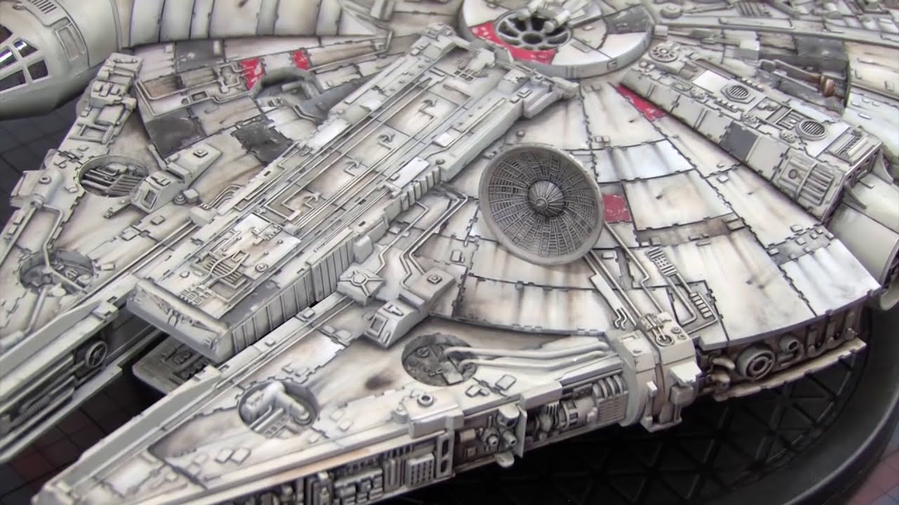 Budget Millennium Falcon Part 4:  Paintjob Complete!