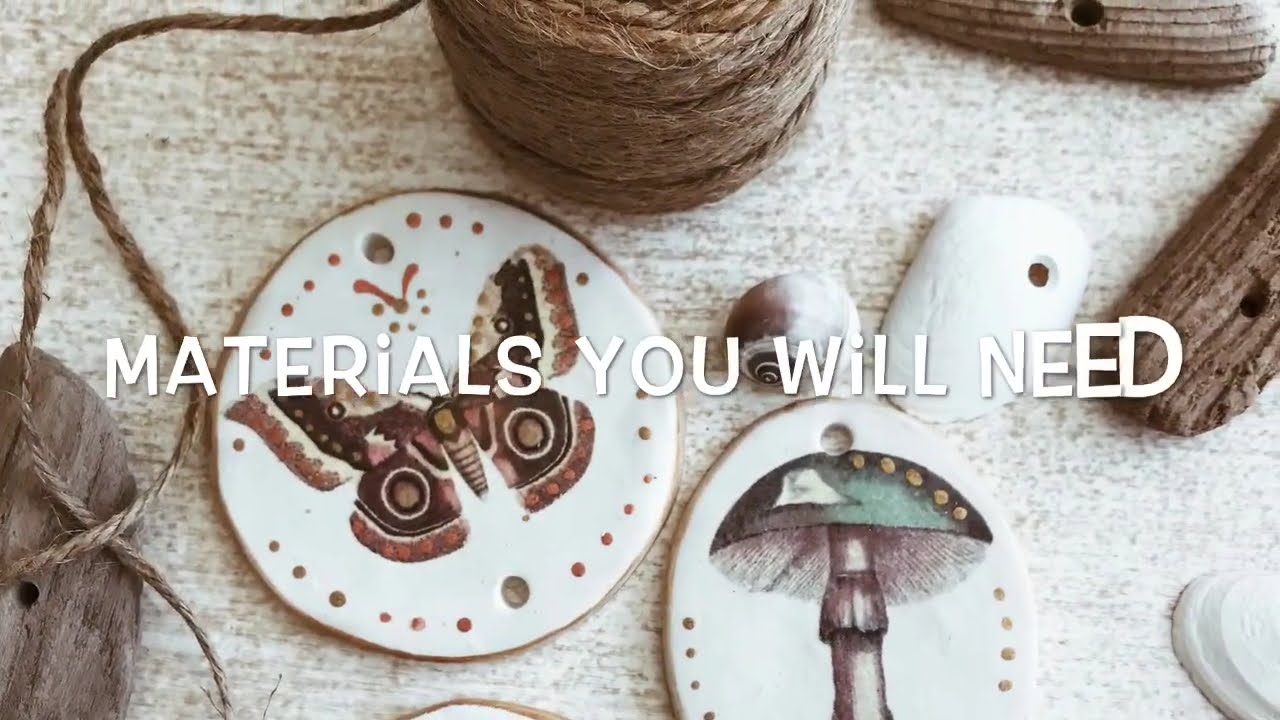 Craft With Me Tutorial - Polymer Clay Image transfer Part 1 / LASER PRINTER ONLY!