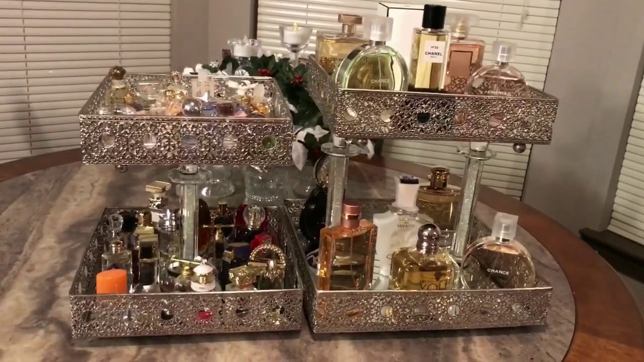 DIY Organizador de Perfumes GLAM. CON PRODUCTOS ECONÓMICOS