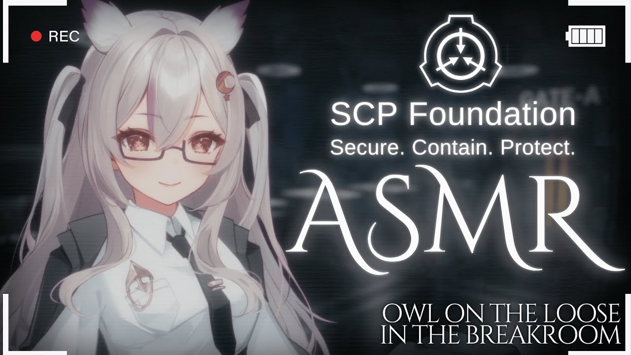 【ASMR】Owl found in SCP Foundation break room. Don't ask, just listen.